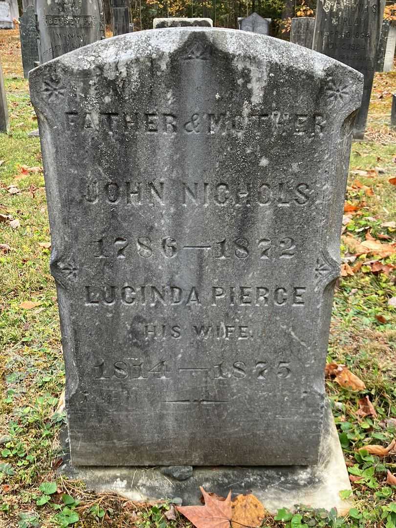 John Nichols's grave. Photo 2