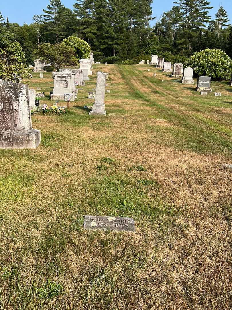 John E. Edney's grave. Photo 2