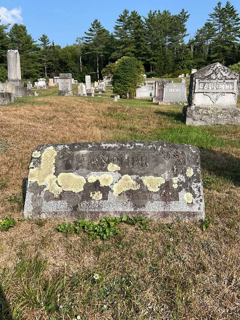 Curtis A. Lanpher's grave. Photo 2
