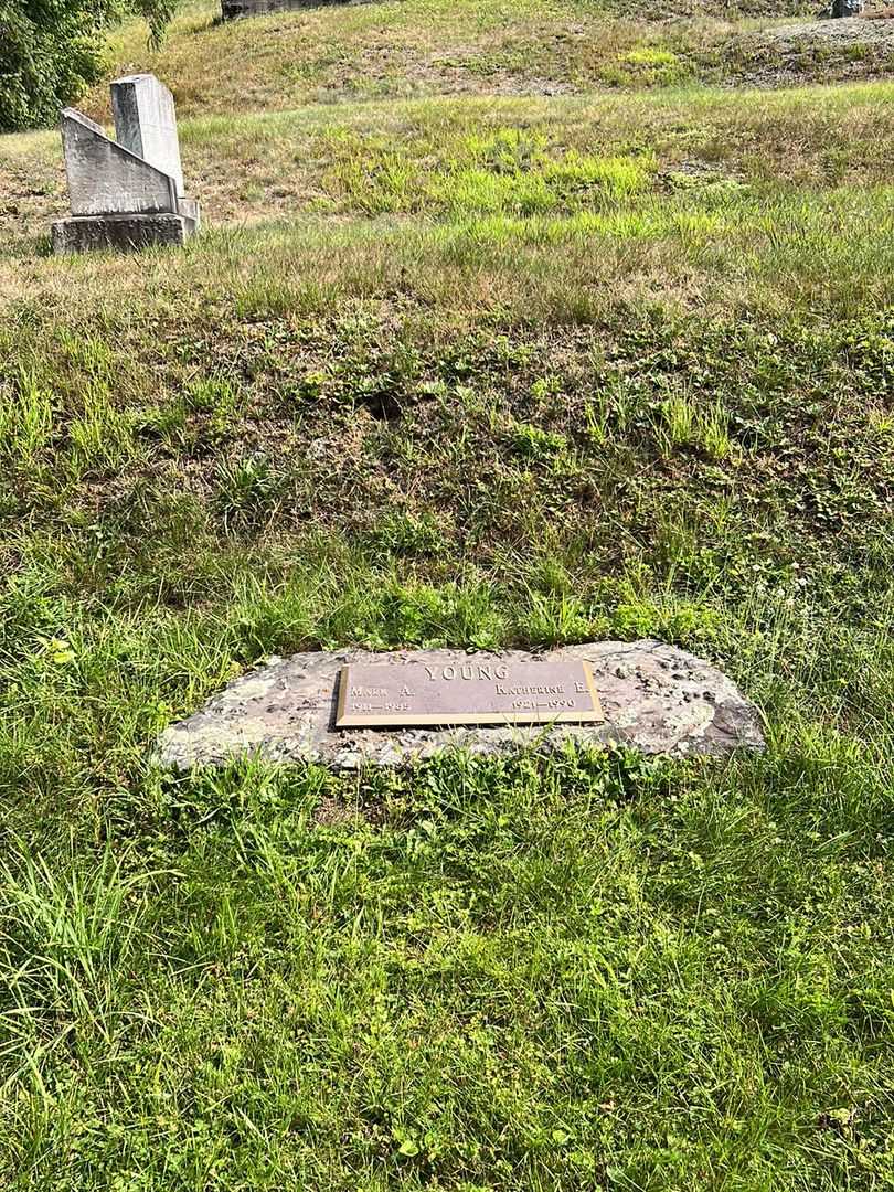 Katherine E. Young's grave. Photo 1