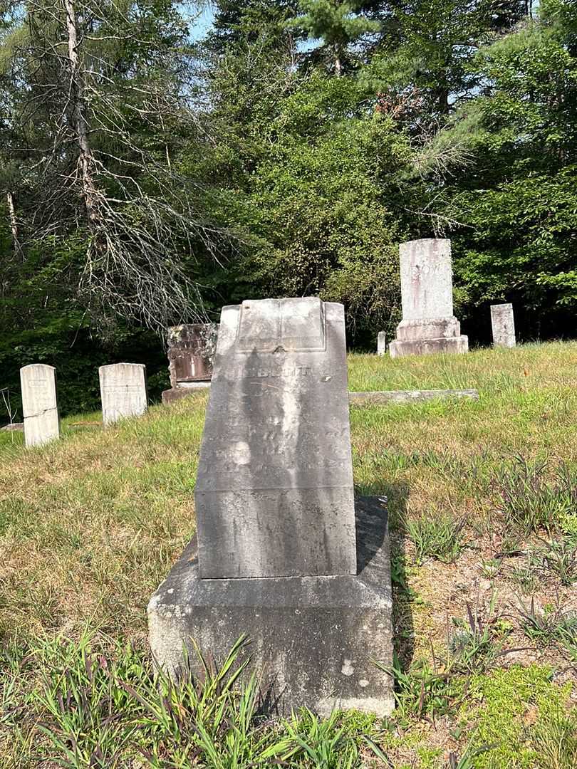 Gilbert H. Bailey's grave. Photo 2